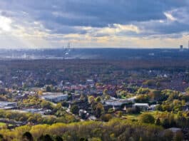 Oberhausen-Germany-Ruhr-Industrial-Area
